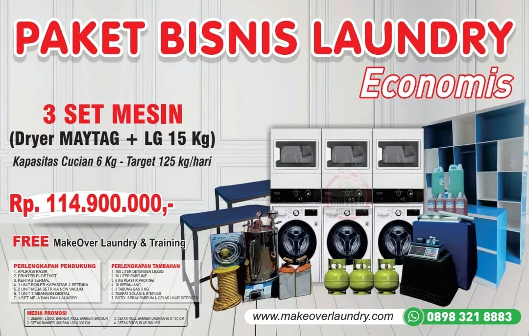Paket bisnis laundry