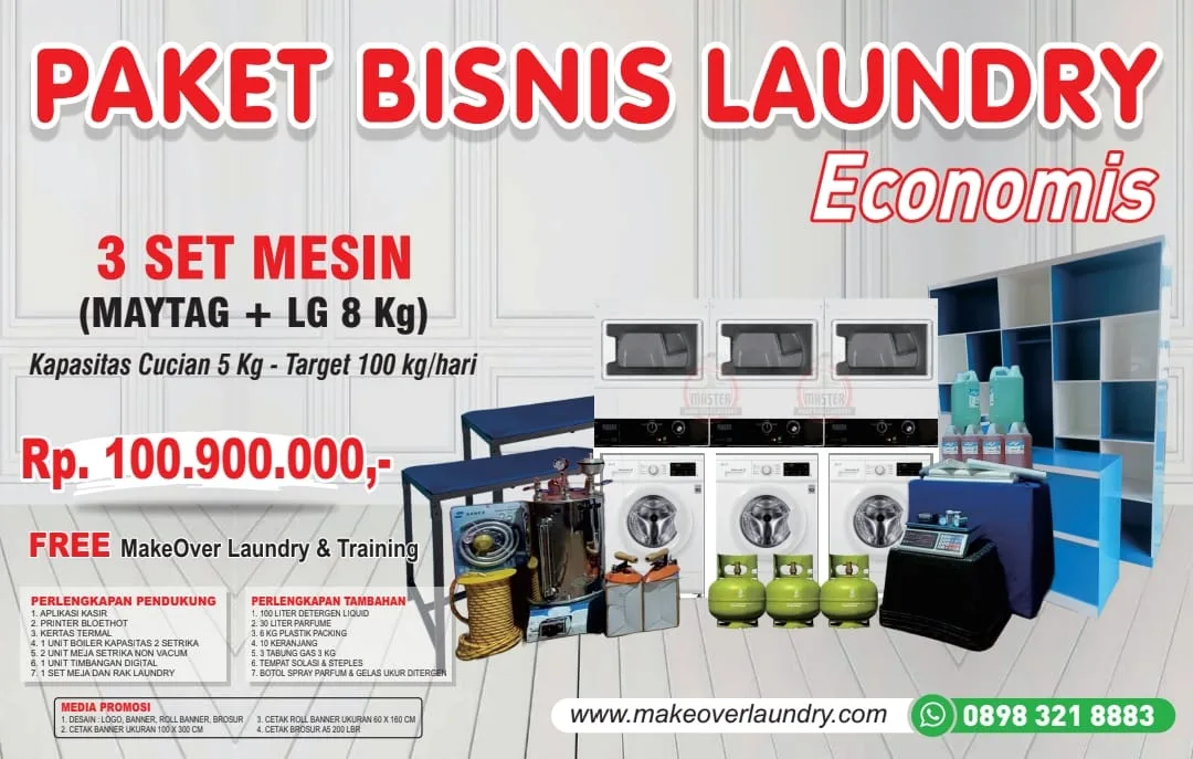 Paket bisnis laundry