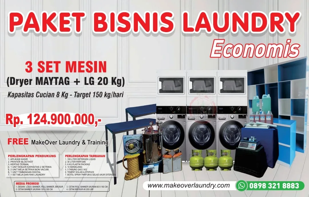 Paket bisnis laundry